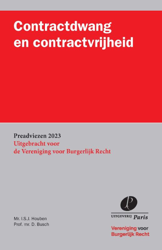 Omslag van Contractdwang en contractvrijheid
