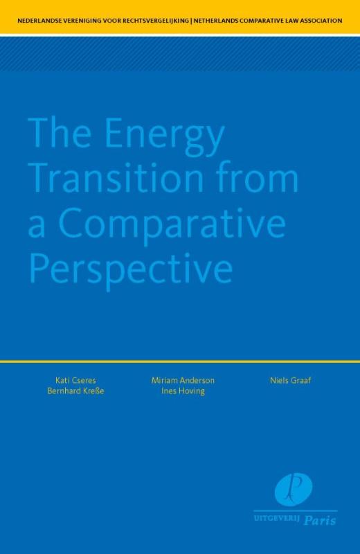 Omslag van The Energy Transition from a Comparative Perspective