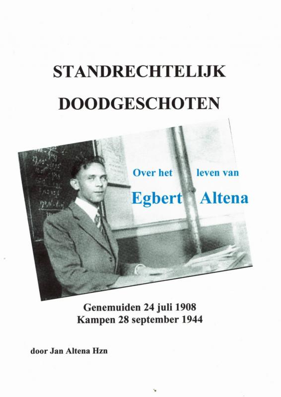 Omslag van Standrechtelijk doodgeschoten