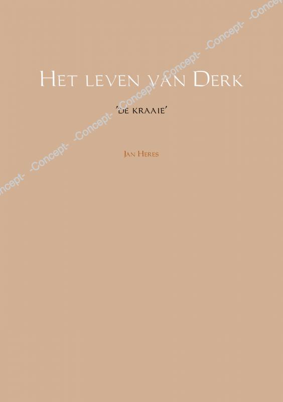 Omslag van Het leven van Derk