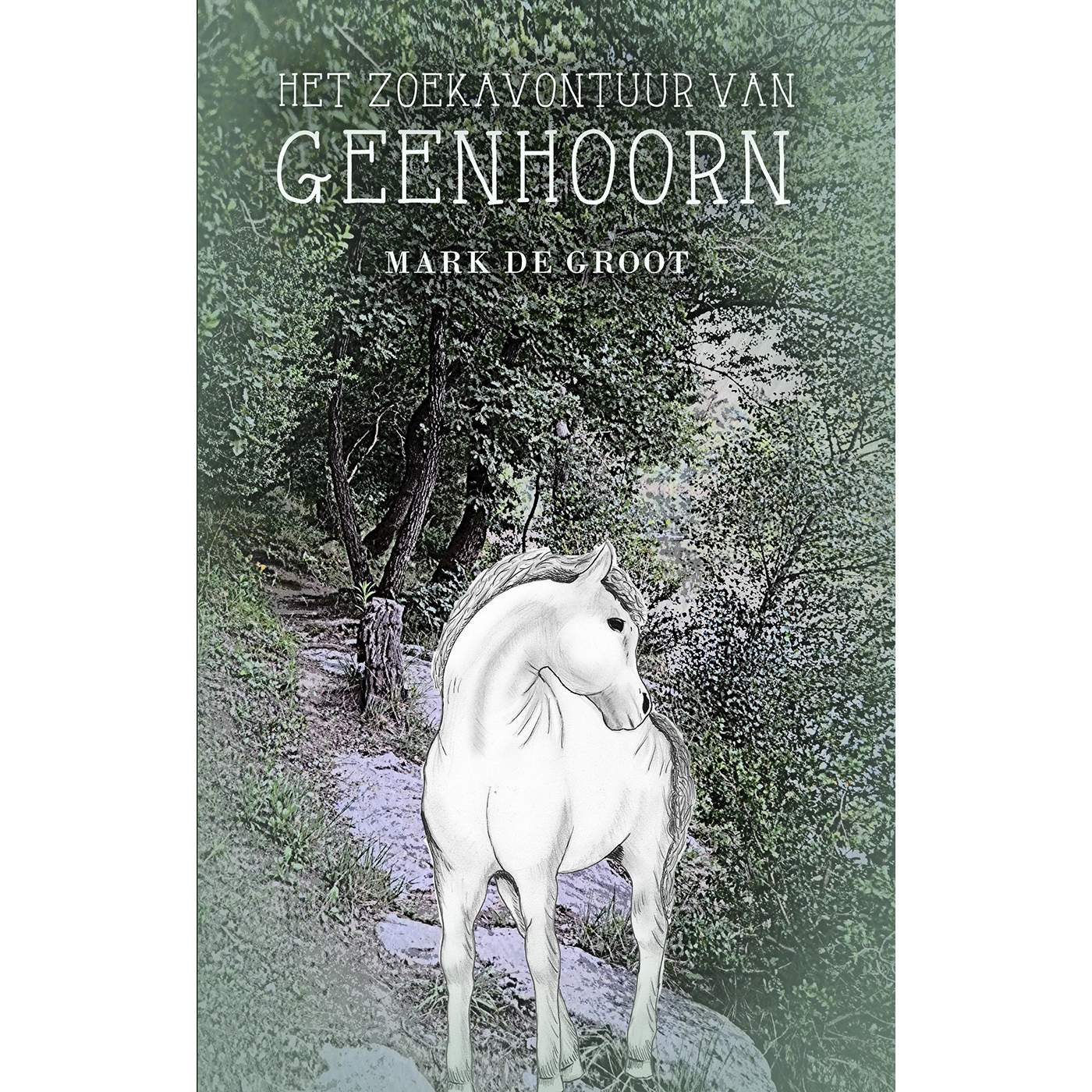 Omslag van Het zoekavontuur van Geenhoorn