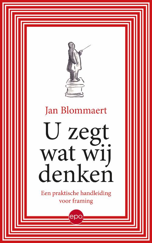 Omslag van U zegt wat wij denken
