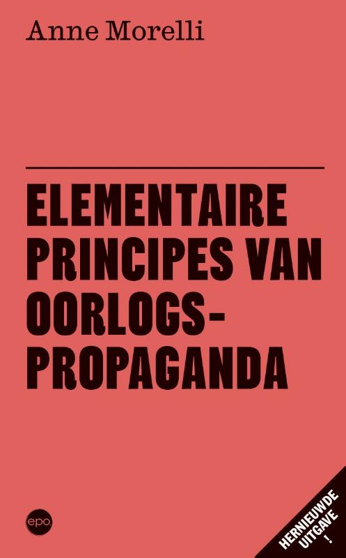 Omslag van Elementaire principes van oorlogspropaganda