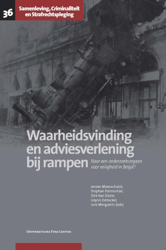 Omslag van Waarheidsvinding en adviesverlening bij rampen