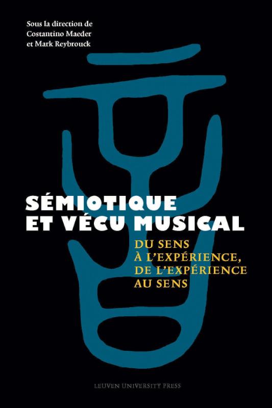 Omslag van Sémiotique et vécu musical