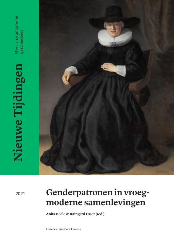 Omslag van Genderpatronen in vroegmoderne samenlevingen.