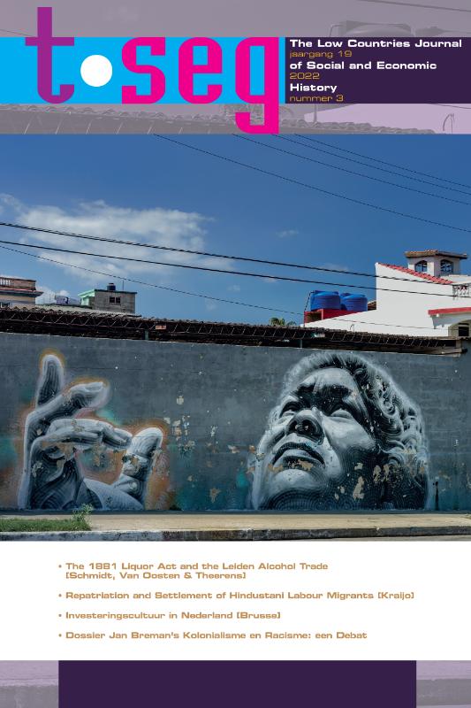 Omslag van TSEG - Volume 19 - Issue 3 - 2022
