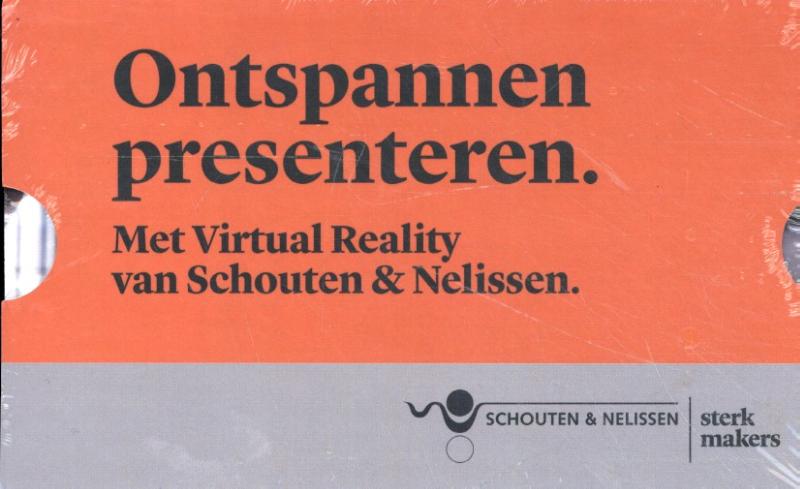 Omslag van Ontspannen presenteren VR bril