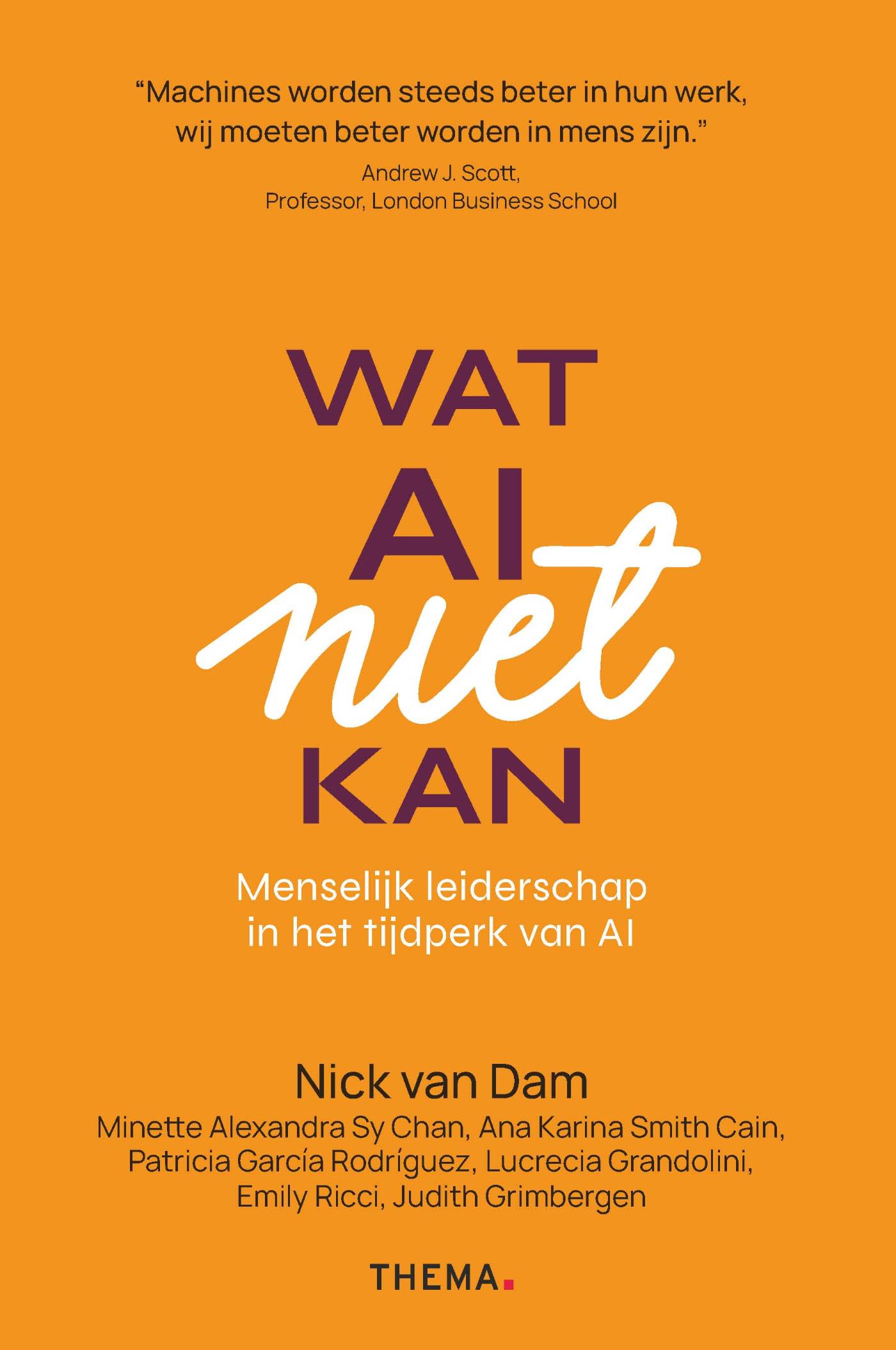 Omslag van Wat AI niet kan