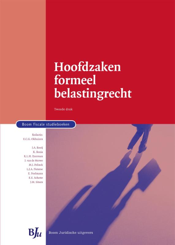 Omslag van Hoofdzaken formeel belastingrecht