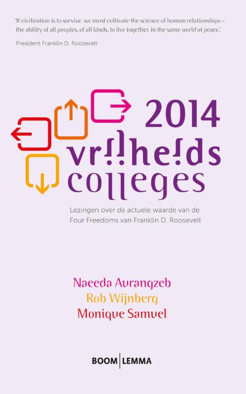 Omslag van Vrijheidscolleges 2014