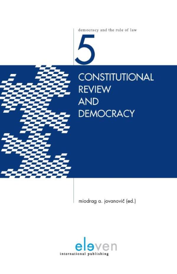 Omslag van Constitutional review and democracy