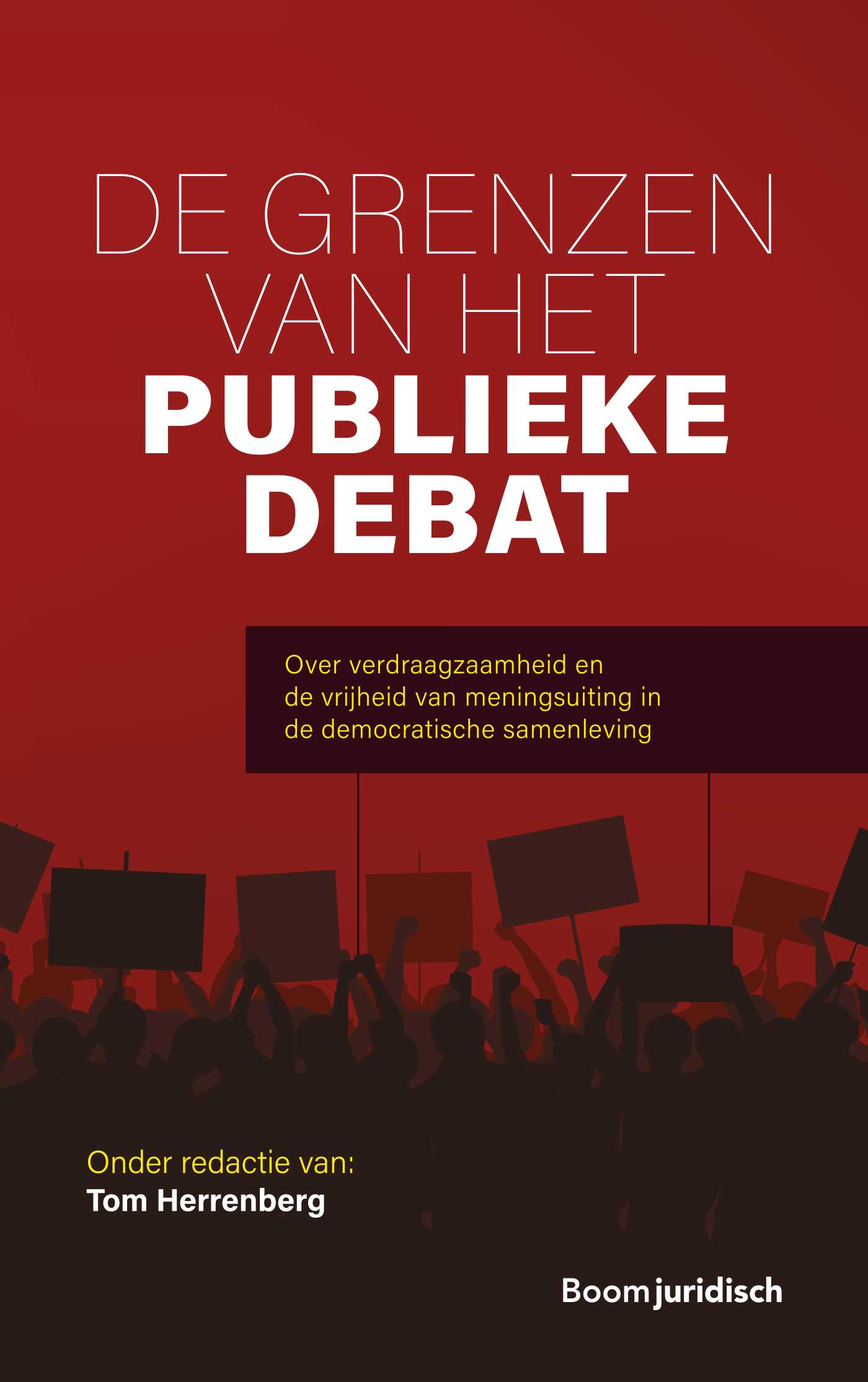 Omslag van De grenzen van het publieke debat