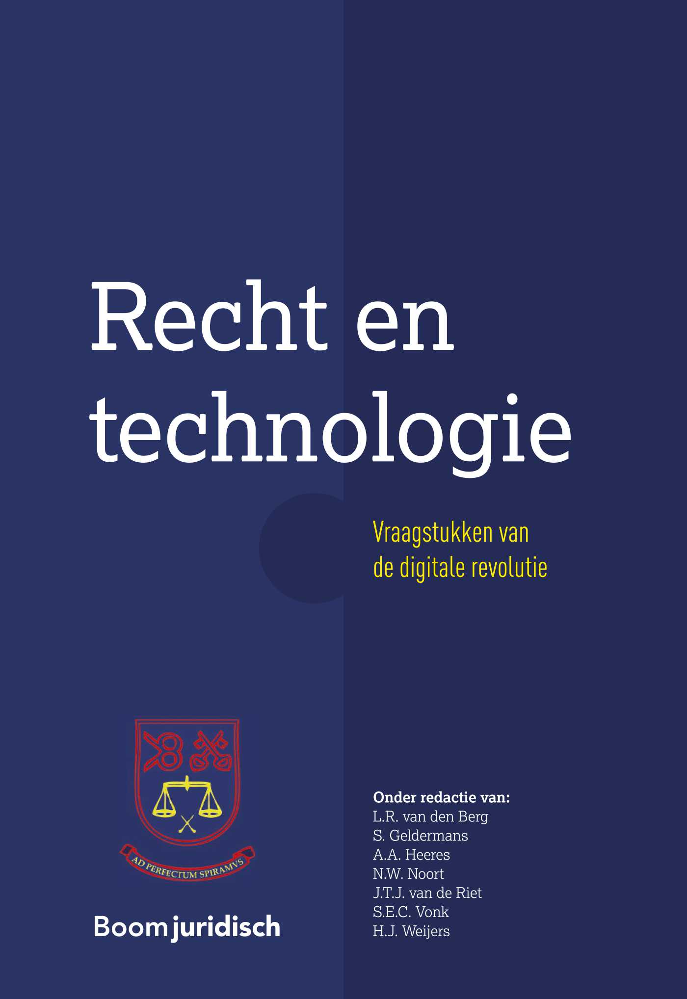 Omslag van Recht en technologie