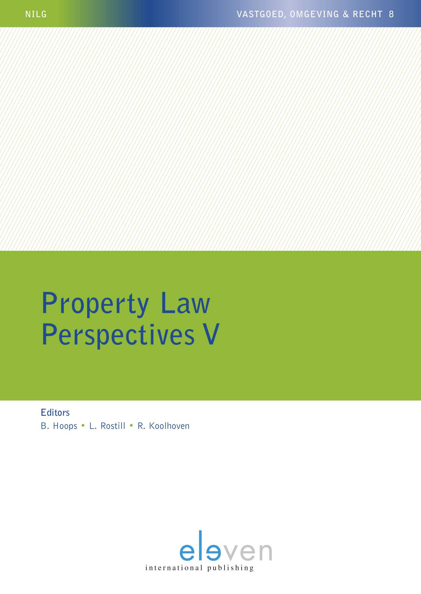 Omslag van Property Law Perspectives V