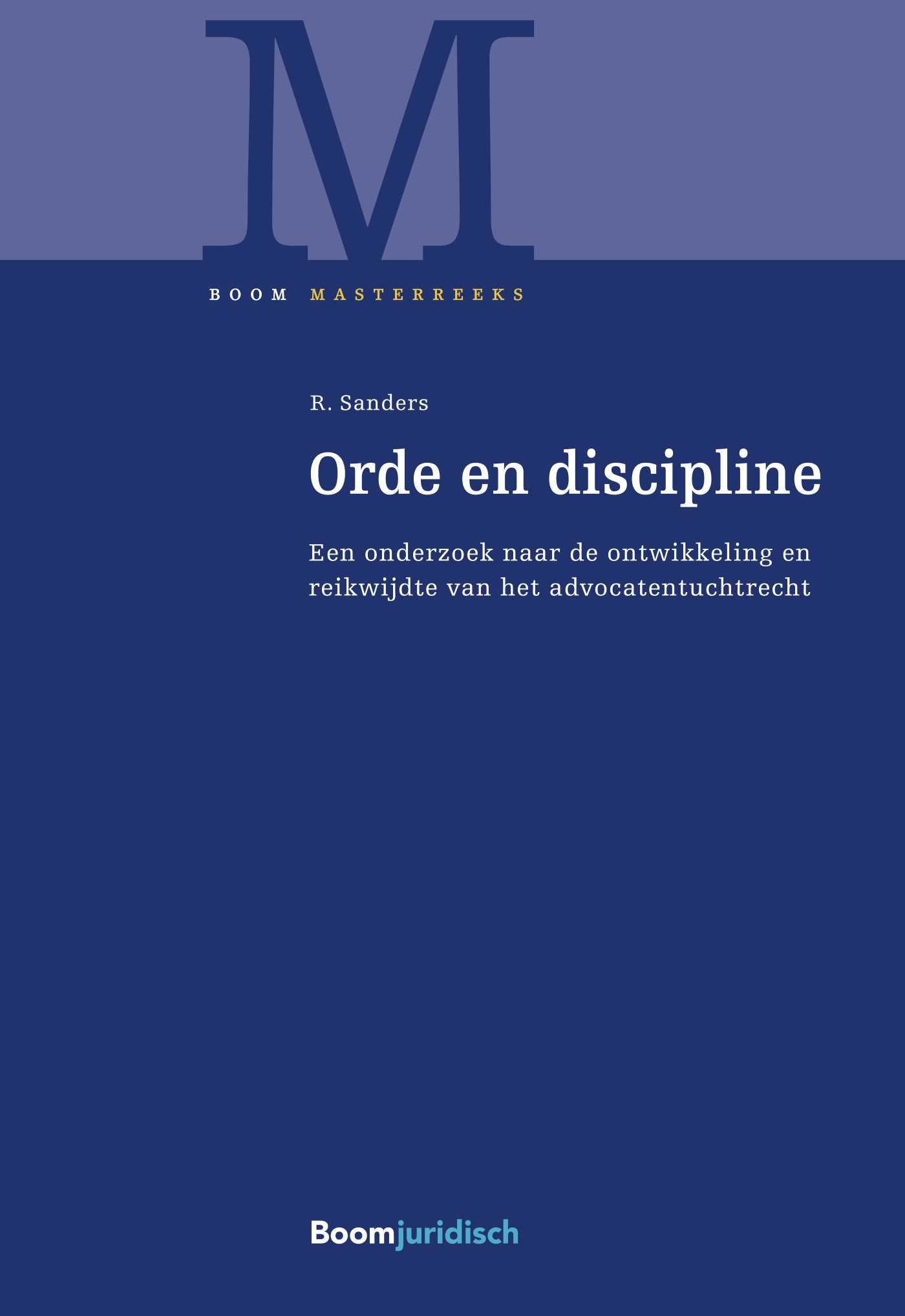 Omslag van Orde & Discipline