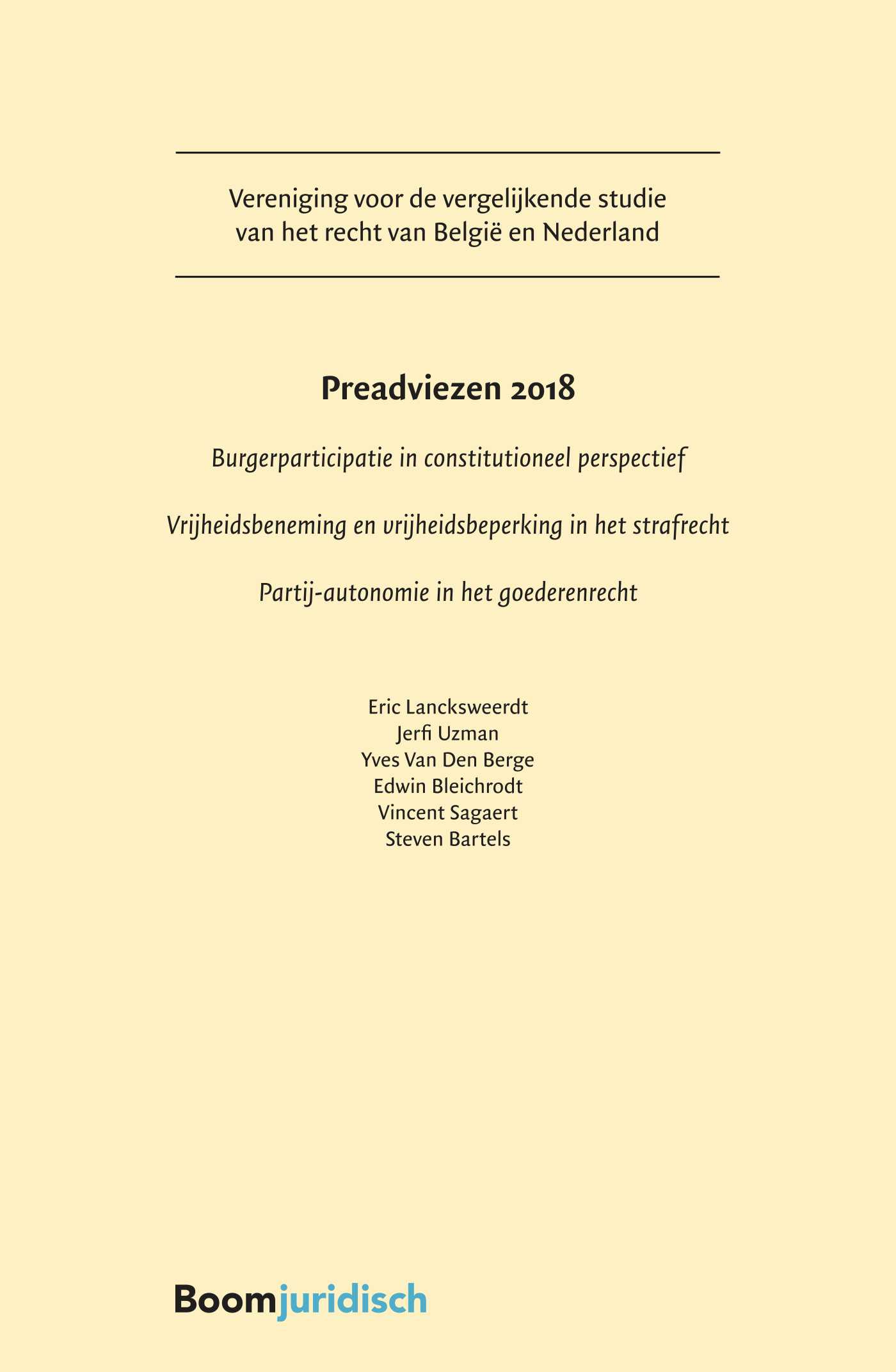 Omslag van 2018