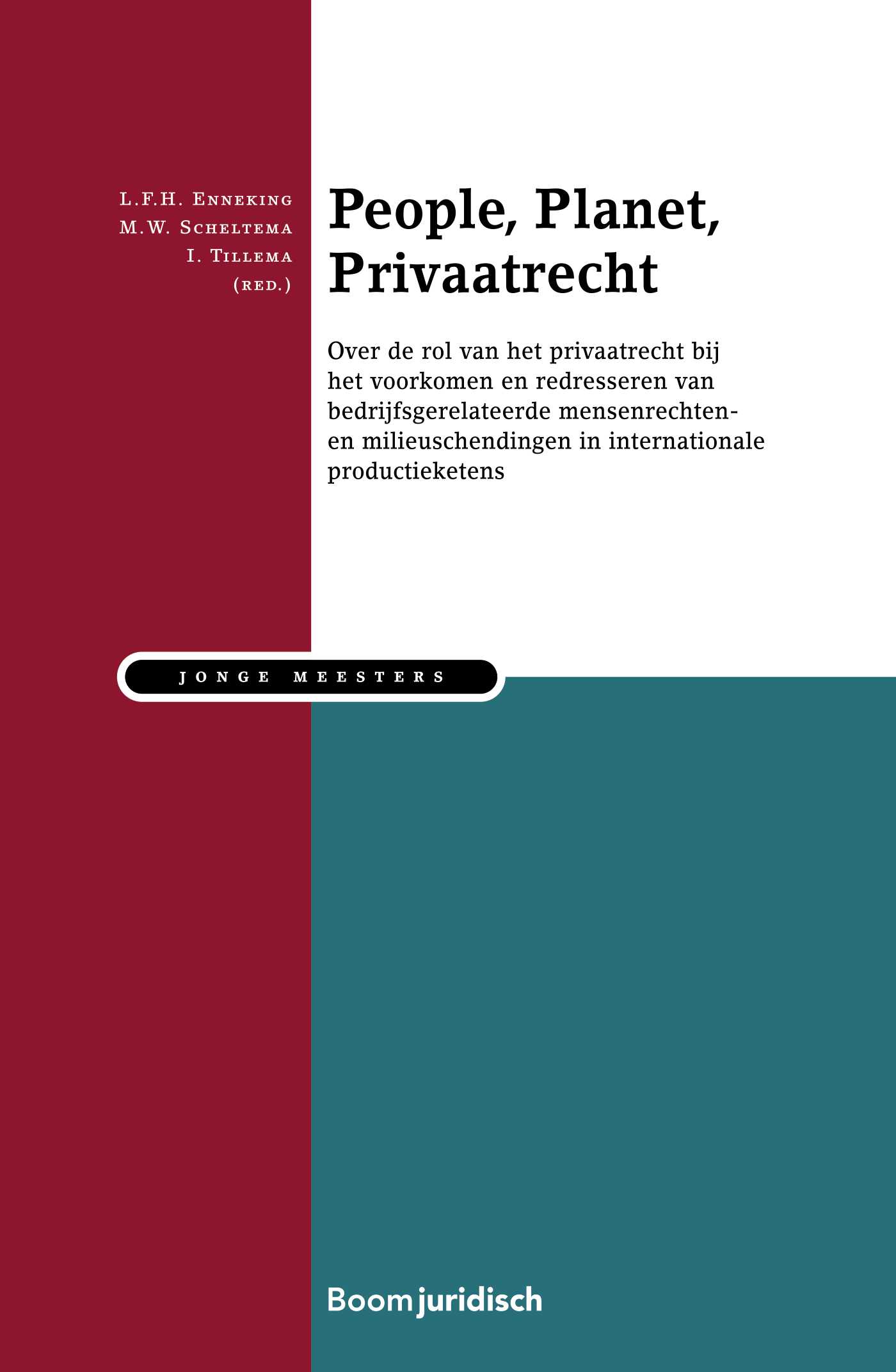 Omslag van People, Planet, Privaatrecht