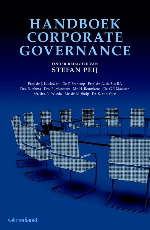 Omslag van Handboek corporate governance