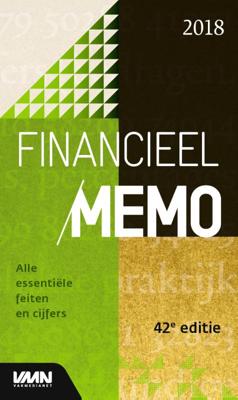 Omslag van Financieel Memo 2018