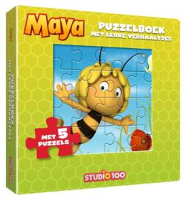 Omslag van Puzzelboek met leuke verhaaltjes