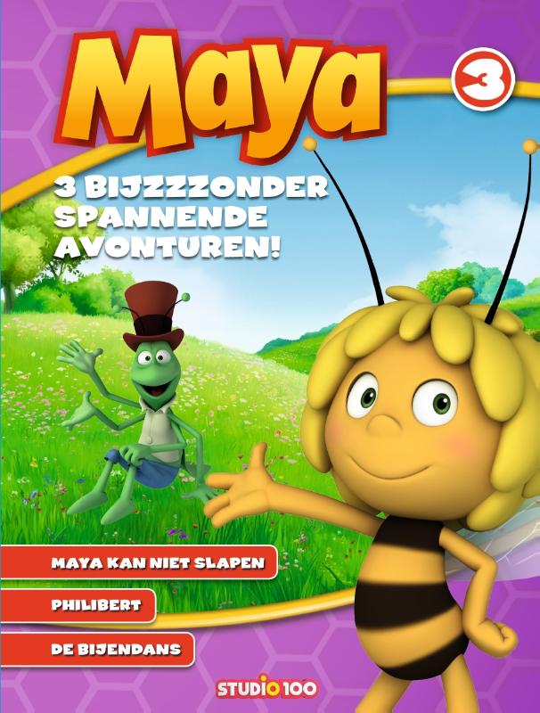 Omslag van Maya kan niet slapen; Philibert: de Bijendans