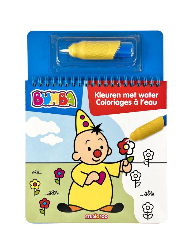 Omslag van Bumba : kleurboek- Kleuren met water