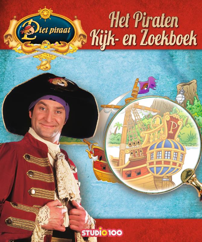 Omslag van Piet Piraat : Het piraten kijk- en zoekboek