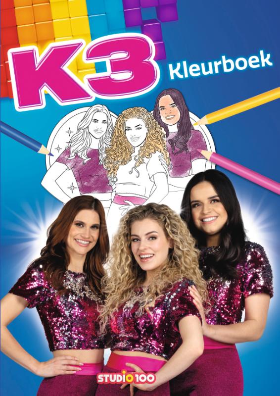 Omslag van K3 : kleurboek - Glitter