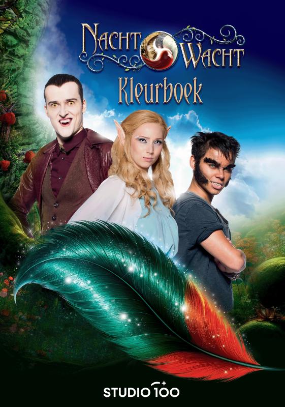 Omslag van Nachtwacht : kleurboek - de magische veer