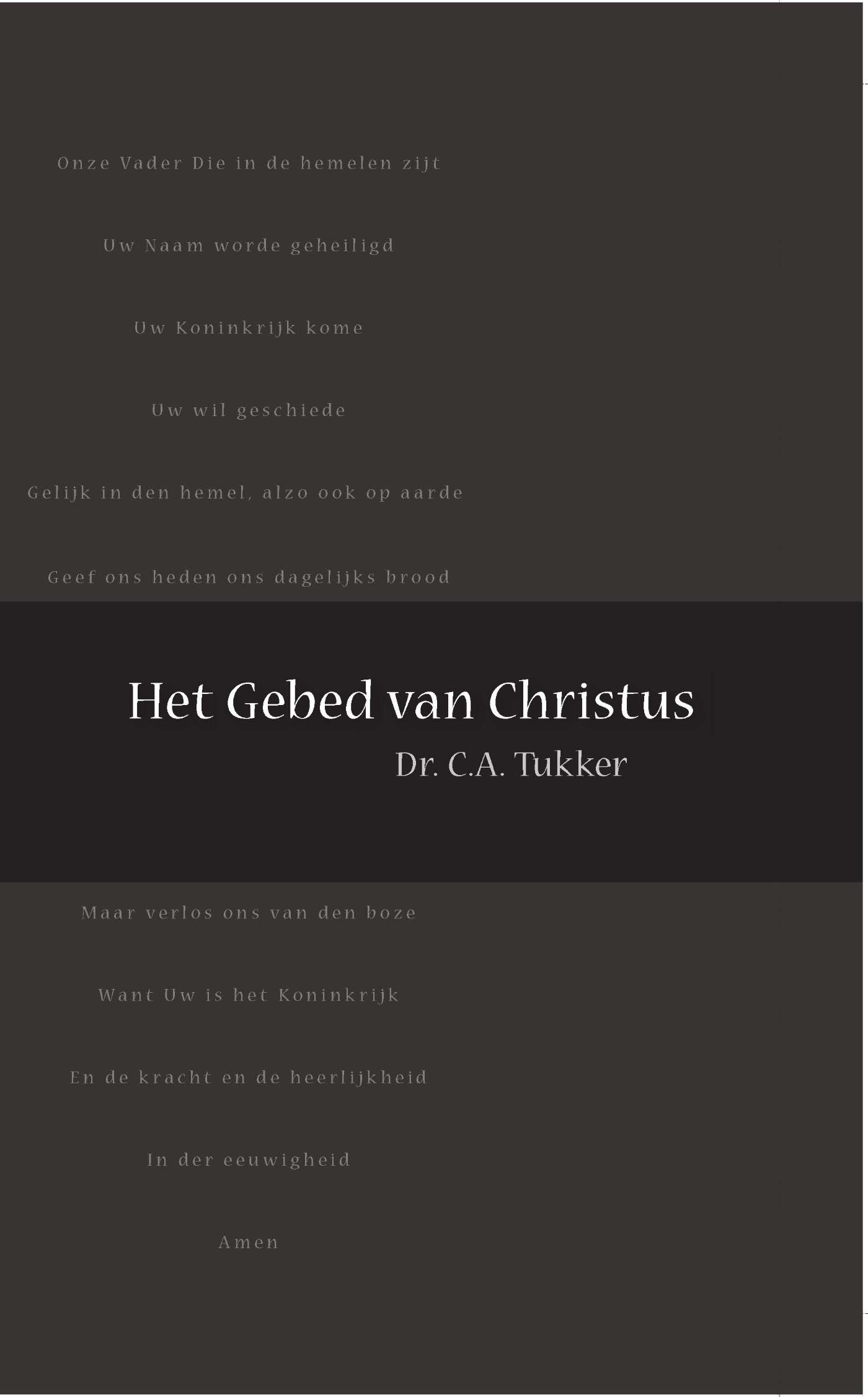 Omslag van Het Gebed van Christus