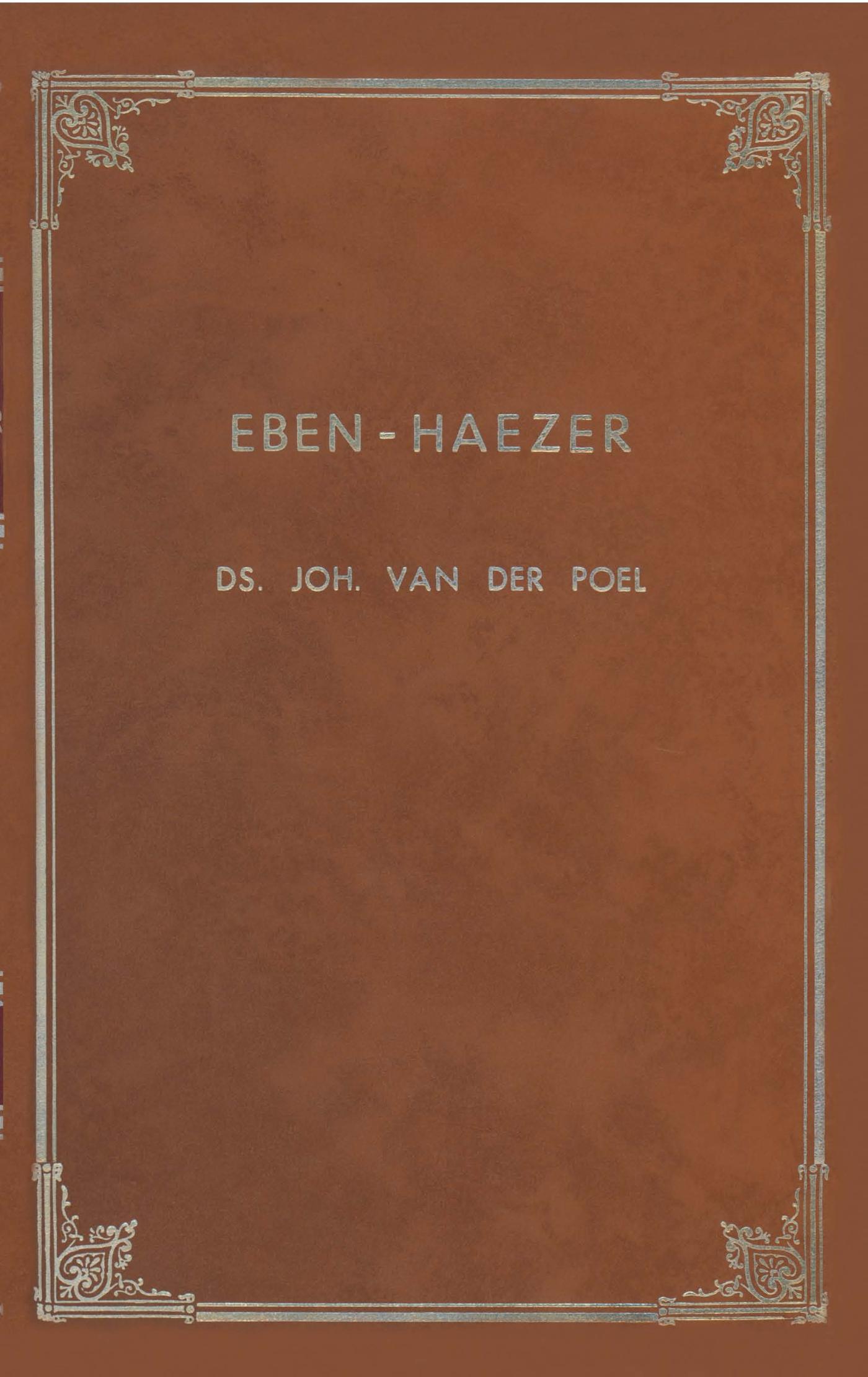 Omslag van Eben Haezer
