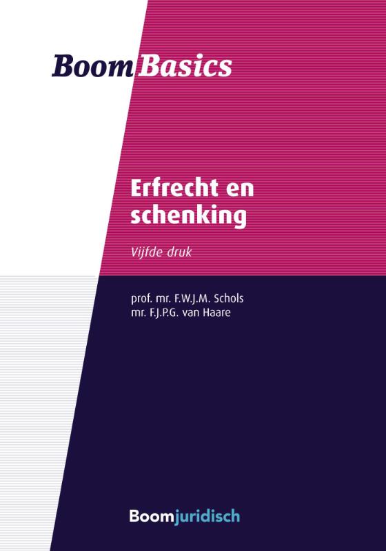 Omslag van Erfrecht en schenking