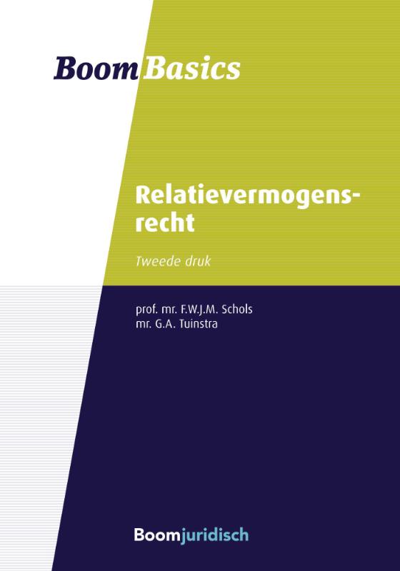 Omslag van Boom basics relatievermogensrecht