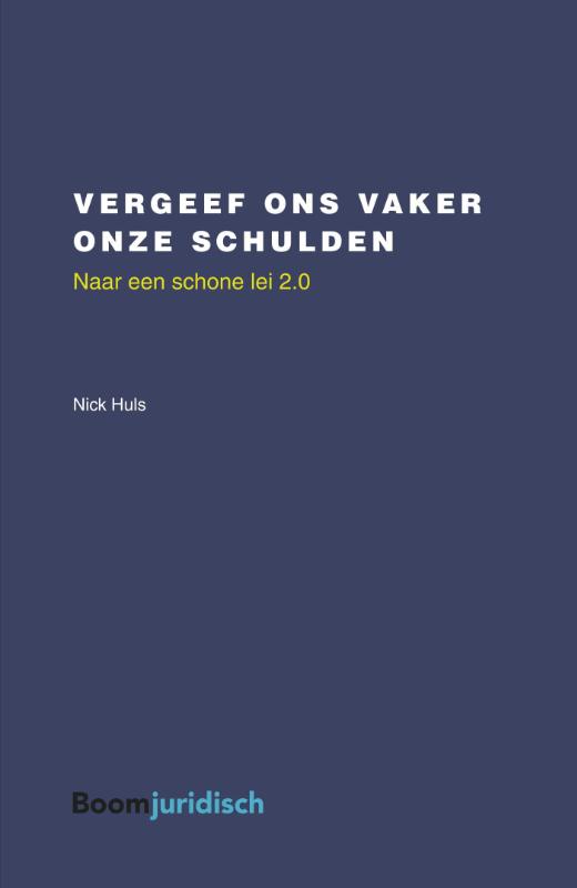 Omslag van Vergeef ons vaker onze schulden