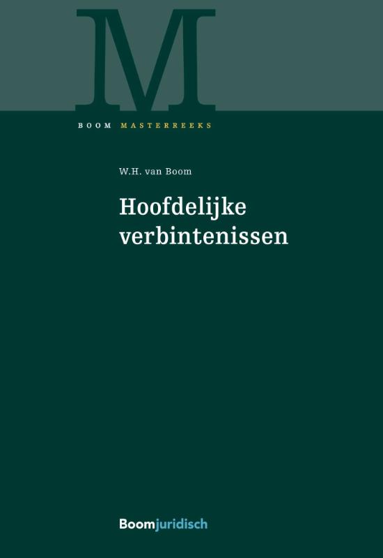 Omslag van Hoofdelijke verbintenissen