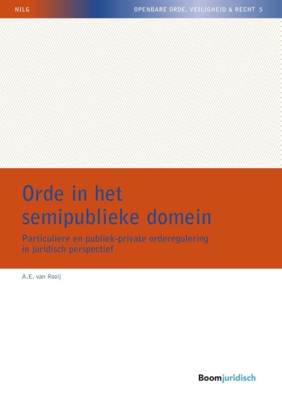 Omslag van Orde in het semipublieke domein