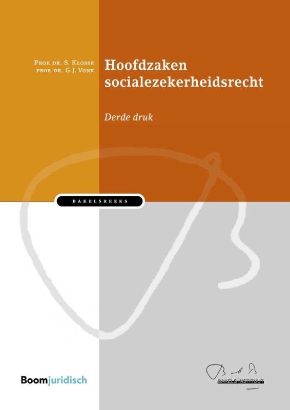 Omslag van Hoofdzaken socialezekerheidsrecht