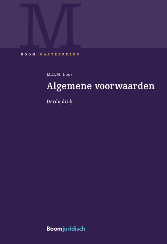 Omslag van Algemene voorwaarden
