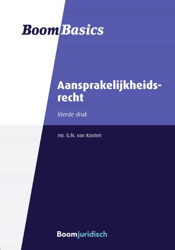 Omslag van Aansprakelijkheidsrecht