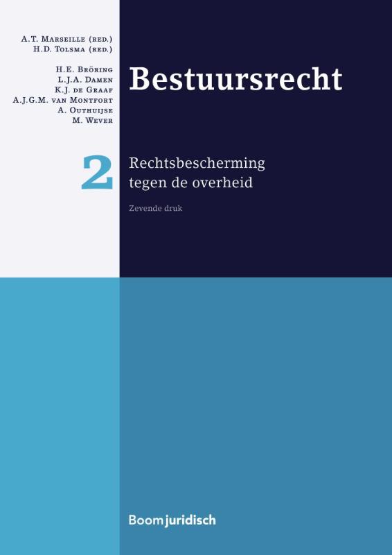 Omslag van 2 rechtsbescherming tegen de overheid