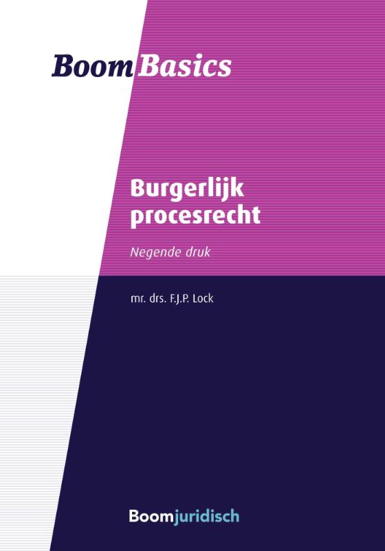 Omslag van Burgerlijk procesrecht