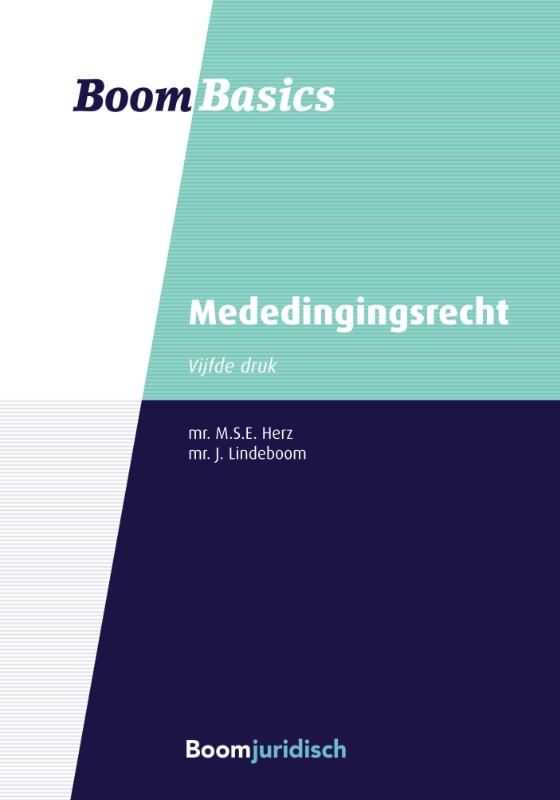 Omslag van Boom Basics Mededingingsrecht