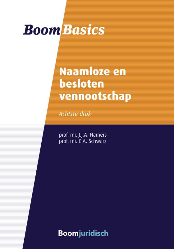 Omslag van Boom Basics Naamloze en besloten vennootschap