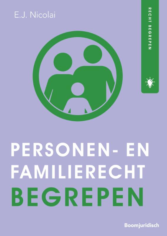 Omslag van Personen- en Familierecht begrepen