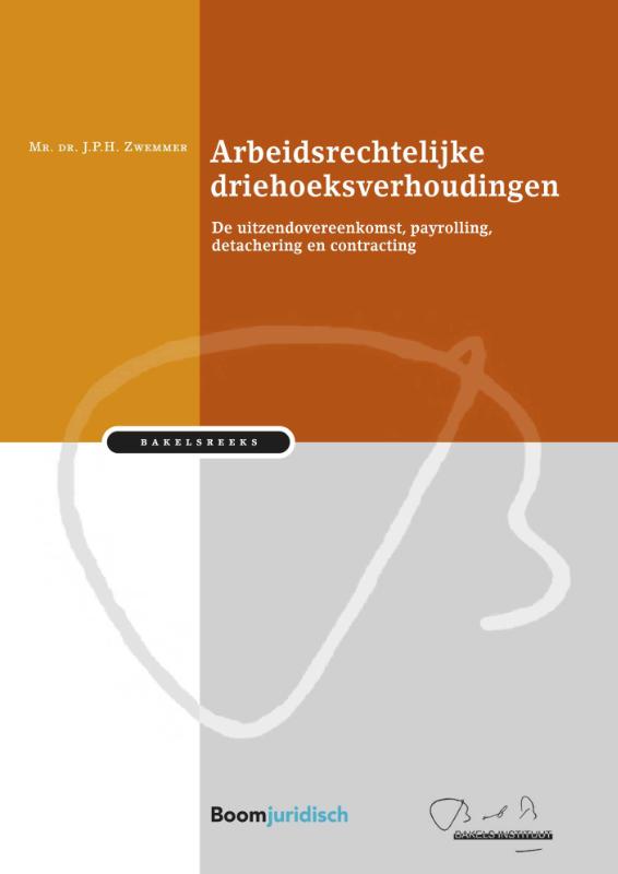 Omslag van Arbeidsrechtelijke driehoeksverhoudingen