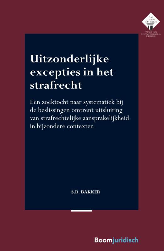 Omslag van Uitzonderlijke excepties in het strafrecht