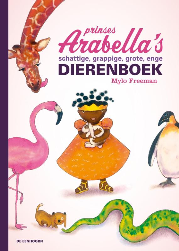 Omslag van Prinses Arabella's schattige, grappige, grote, enge dierenboek