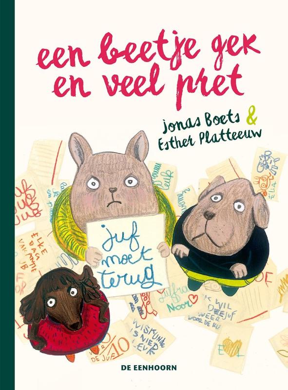 Omslag van een beetje gek en veel pret