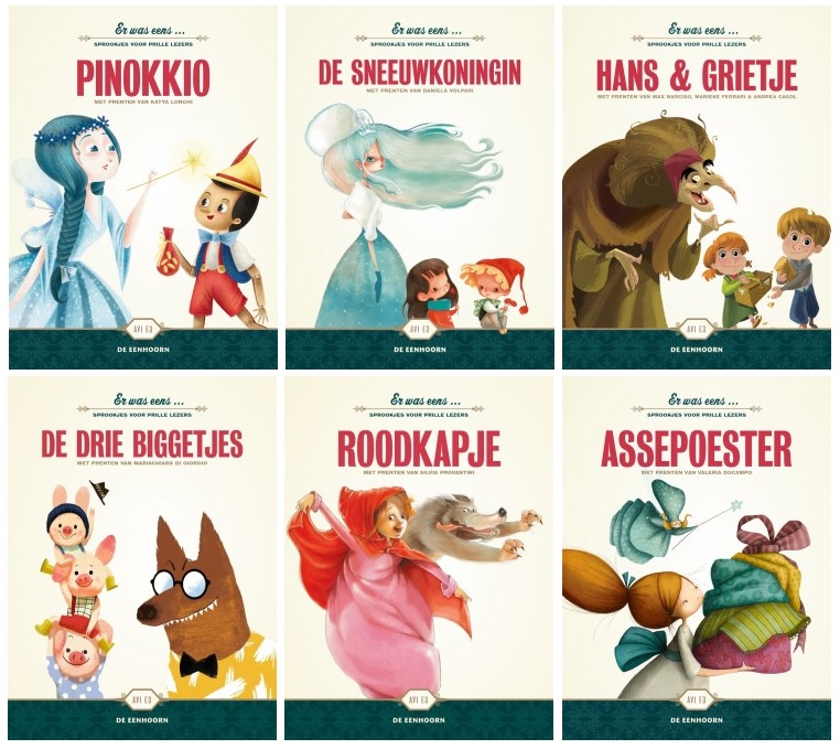 Omslag van Er was eens ... Sprookjespakket voor eerste lezers